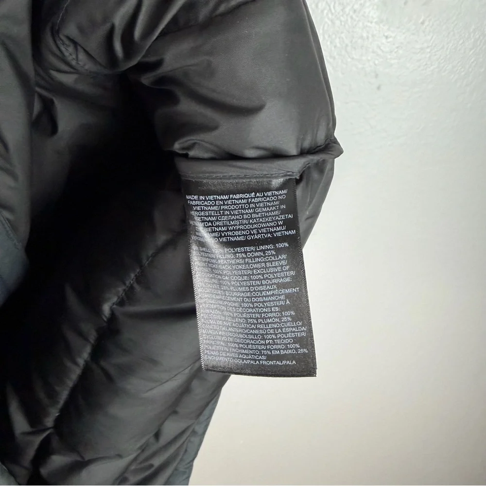 The North Face Men's Small Black Aconcagua 2 Jacket 550 Down Puffer Winter Coat - Picture 6 of 9